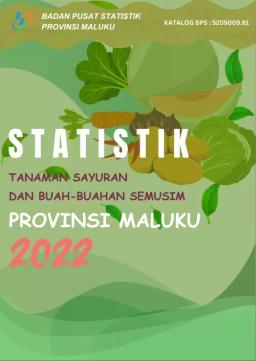 Statistik Tanaman Sayuran Dan Buah-Buahan Semusim Provinsi Maluku 2022