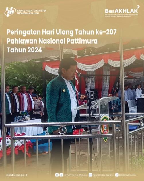 Peringatan hari ulang tahun ke 207 pahlawan nasional pattimura tahun 2024