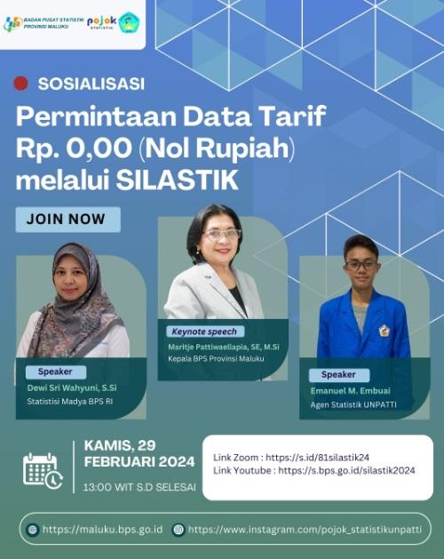 Sosialisasi SILASTIK - Permintaan Data Tarif Nol Rupiah