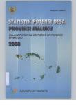 Village Potential Statistics Of Province Of Maluku 2008