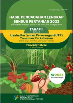 Hasil Pencacahan Lengkap Sensus Pertanian 2023 Provinsi Maluku  Tahap II UTP Tanaman Perkebunan