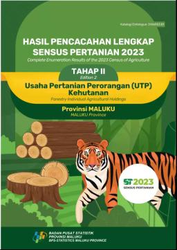 Hasil Pencacahan Lengkap Sensus Pertanian 2023 Provinsi Maluku  Tahap II UTP Kehutanan