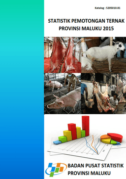 Statistik Pemotongan Ternak Provinsi Maluku 2015