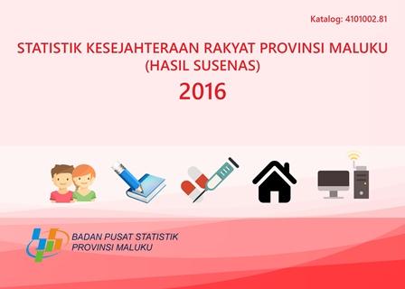 Statistics of People`s Welfare in Maluku Province 2016 (Susena`s Result 2016)