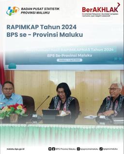 RAPIMKAP 2024 BPS throughout Maluku Province