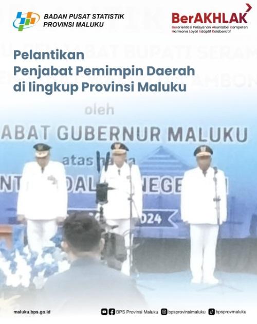 Pelantikan Penjabat Pemimpin Daerah di lingkup Provinsi Maluku