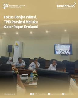 Fokus Genjot Inflasi, TPID Provinsi Maluku Gelar Rapat Evaluasi