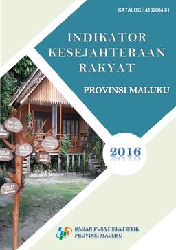 Indikator Kesejahteraan Rakyat Provinsi Maluku 2016