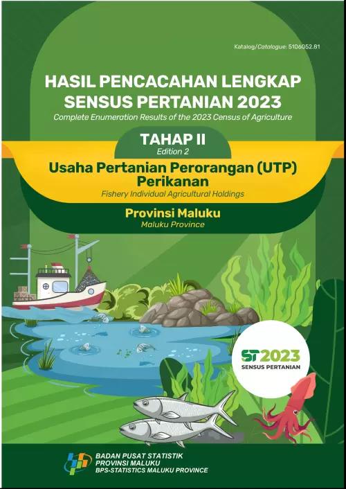 Complete Enumeration Results of the 2023 Census of Agriculture of Maluku Province - Edition II Fishery Individual Agricultural Holdings