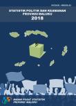 Statistics of Politic and Security in Maluku Province 2018