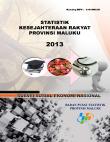 Statistik Kesejahteraan Rakyat Provinsi Maluku Tahun 2013